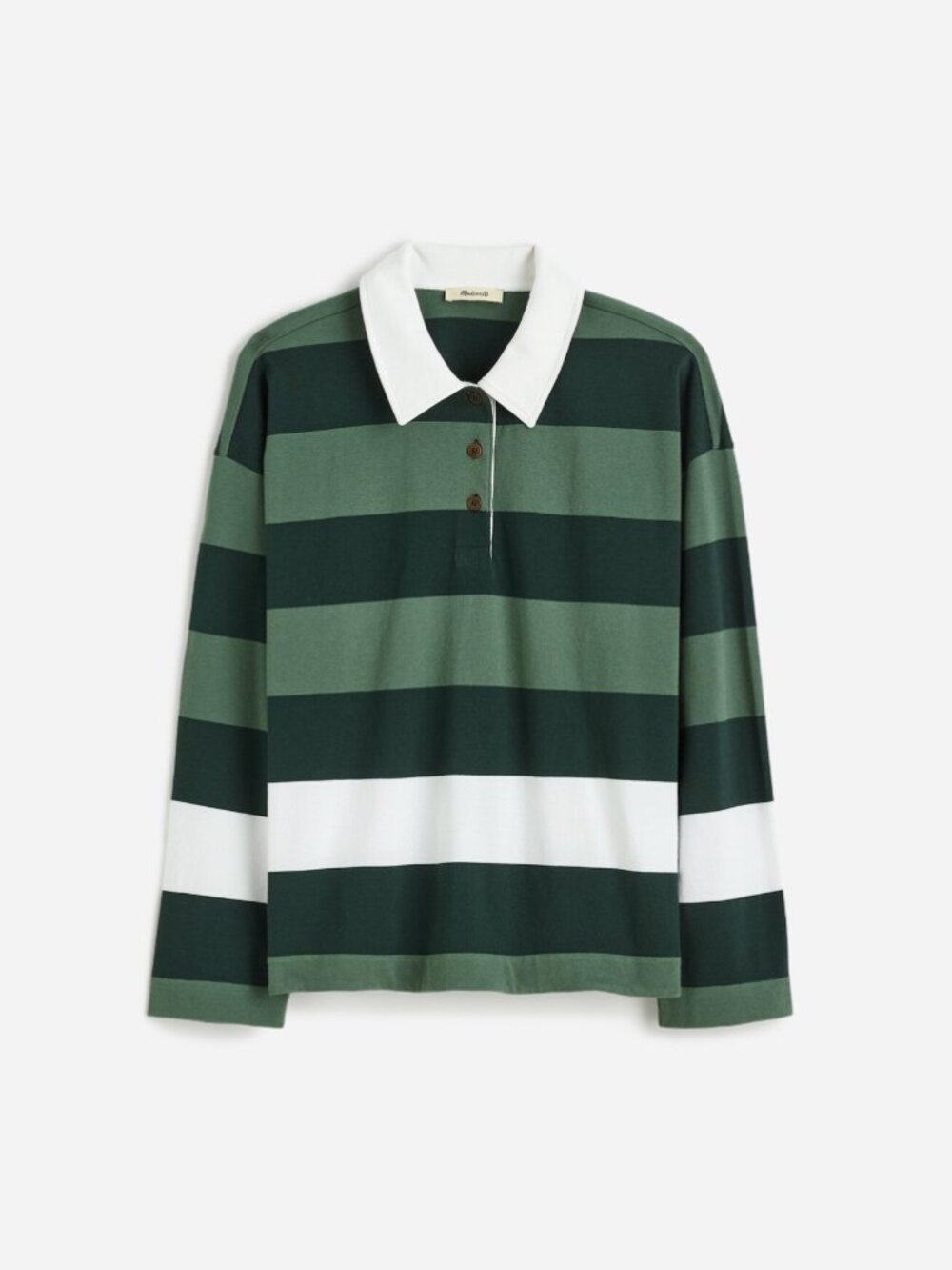 Madewell Rugby Long-Sleeve Polo Shirt